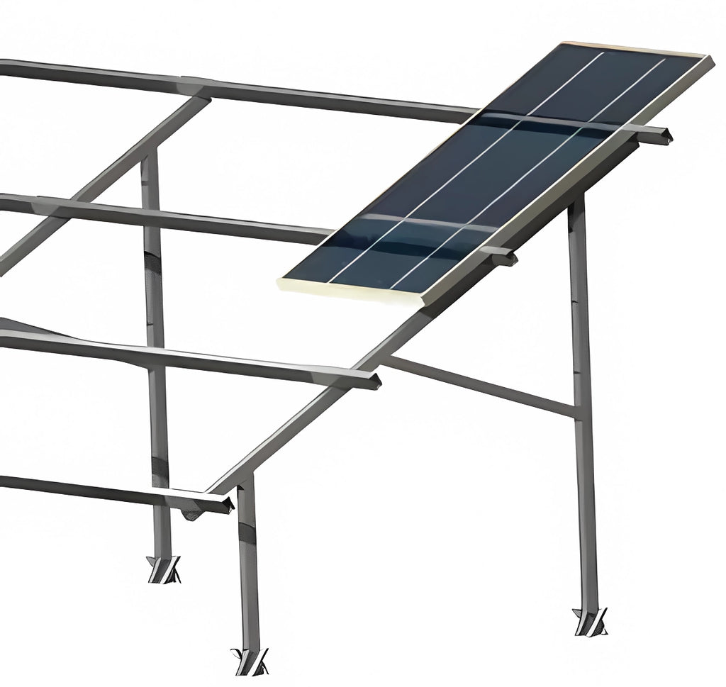Solarport 2 Rows 4 Columns Portrait Ground Solar Mounting Kit – Energian