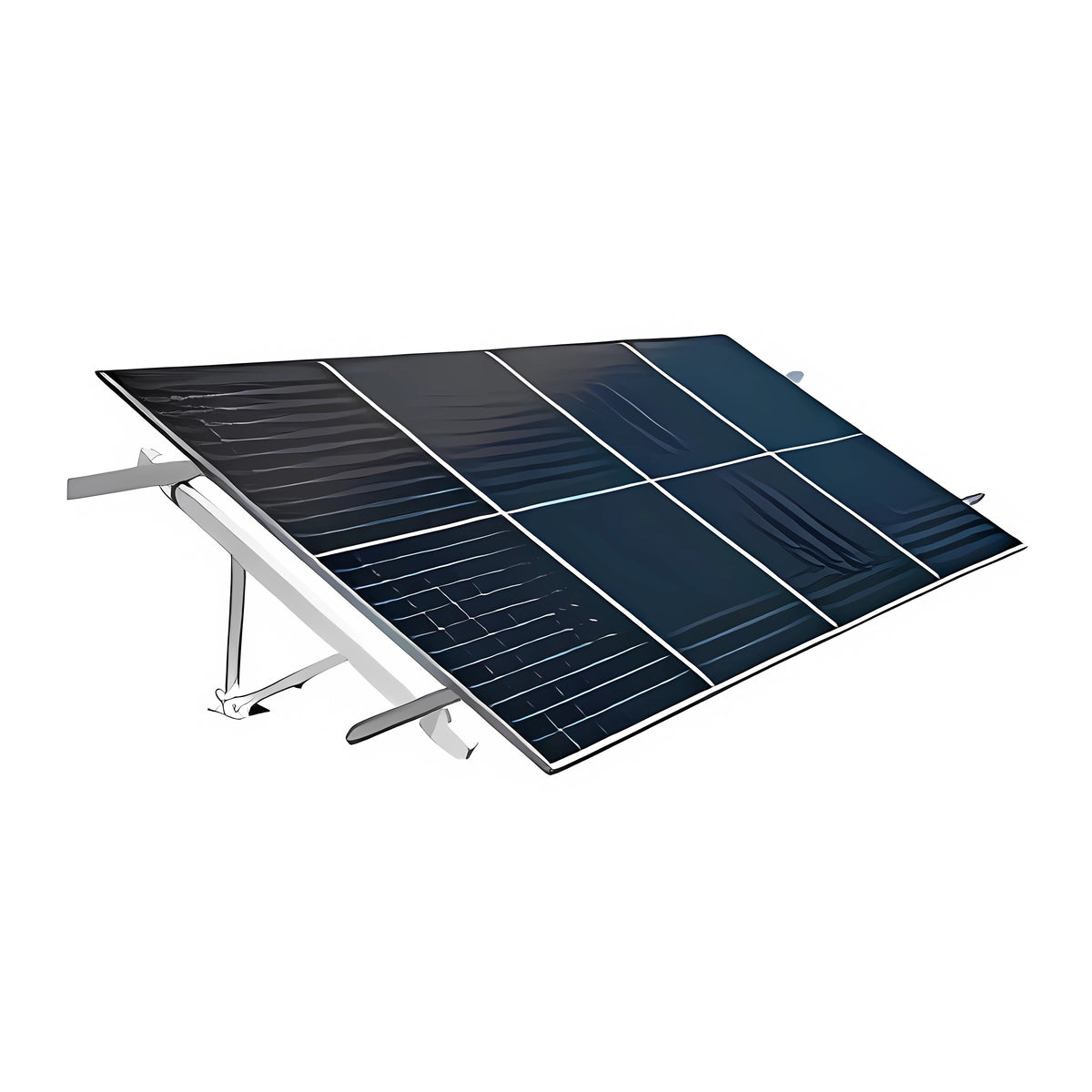 Solarport 2 Rows 4 Columns Portrait Ground Solar Mounting Kit – Energian