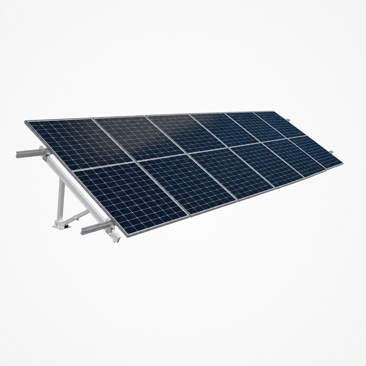 Solarport 2 Rows 6 Columns Portrait Ground Solar Mounting Kit – Energian