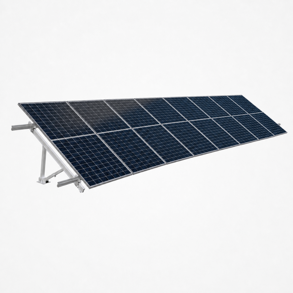 Solarport 2 Rows 7 Columns Portrait Ground Solar Mounting Kit – Energian