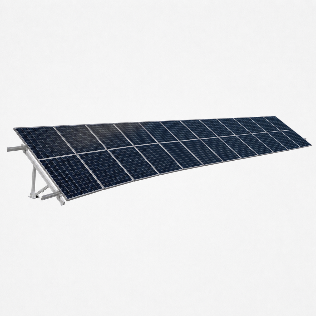 Solarport 2 Rows 9 Columns Portrait Ground Solar Mounting Kit – Energian