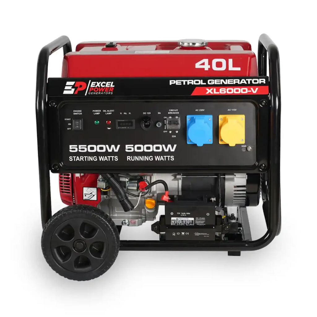 Excel Power XL2300E 2.3KW Open Framed Petrol Generator 2 – Energian