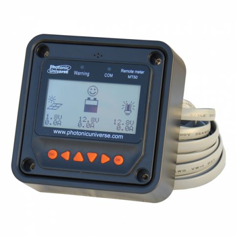 Remote Meter REMOTE METER / DISPLAY FOR MPPT AND PWM SOLAR CHARGE CONTROLLERS – Energian